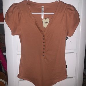 Free People bodysuit NWT